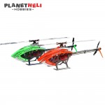 Goosky Legend RS4 Venom 2025 Helicopter Kit With Motor - Orange / Green